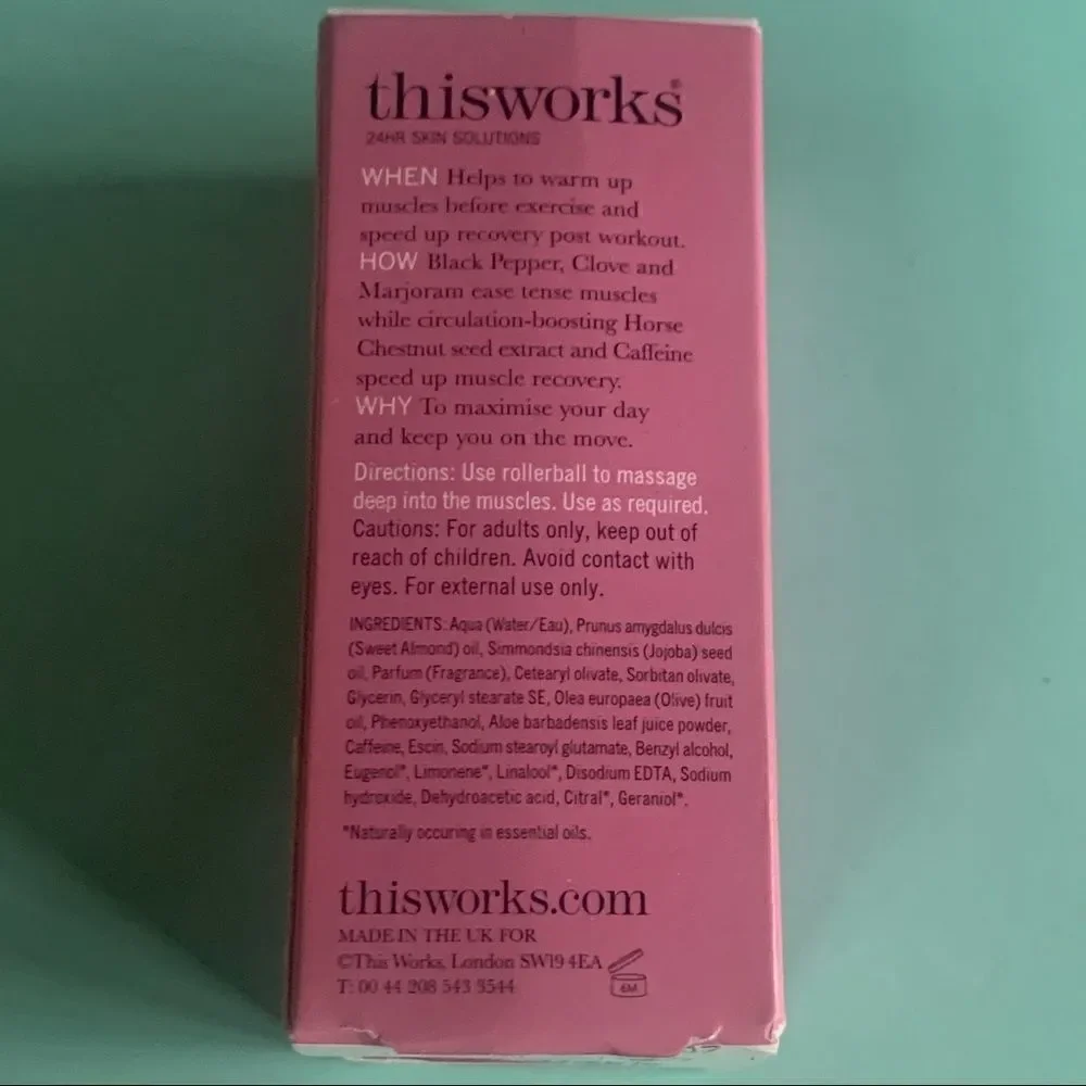 ThisWorks Perfect Body Muscle Therapy 1.7 OZ - New